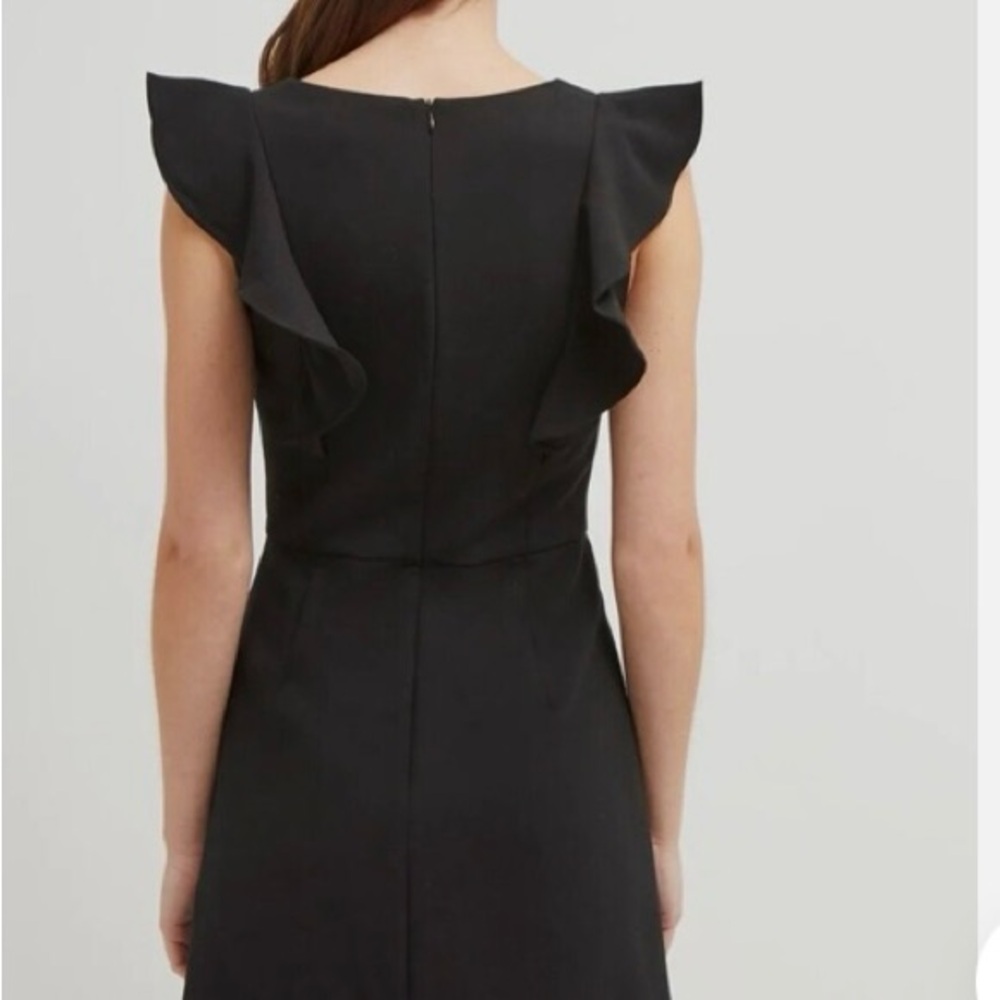 French Connection Whisper Ruffle Mini Dress - Picture 2 of 2